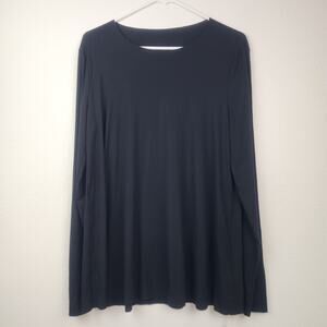 Wolford Black Long Sleeve Shirt Size Medium